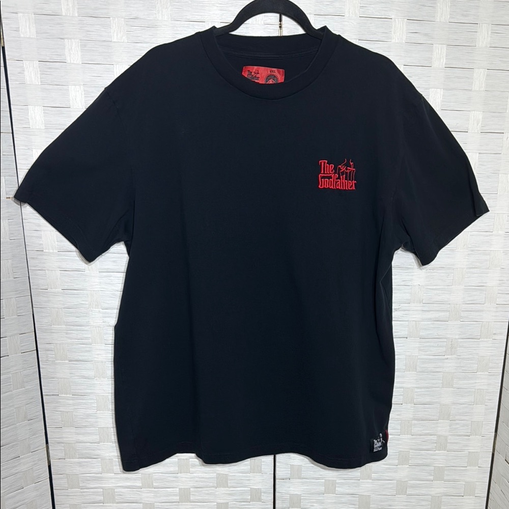 The Godfather Shoe Palace Family Respect Black Graphic T Shirt Size 2XL